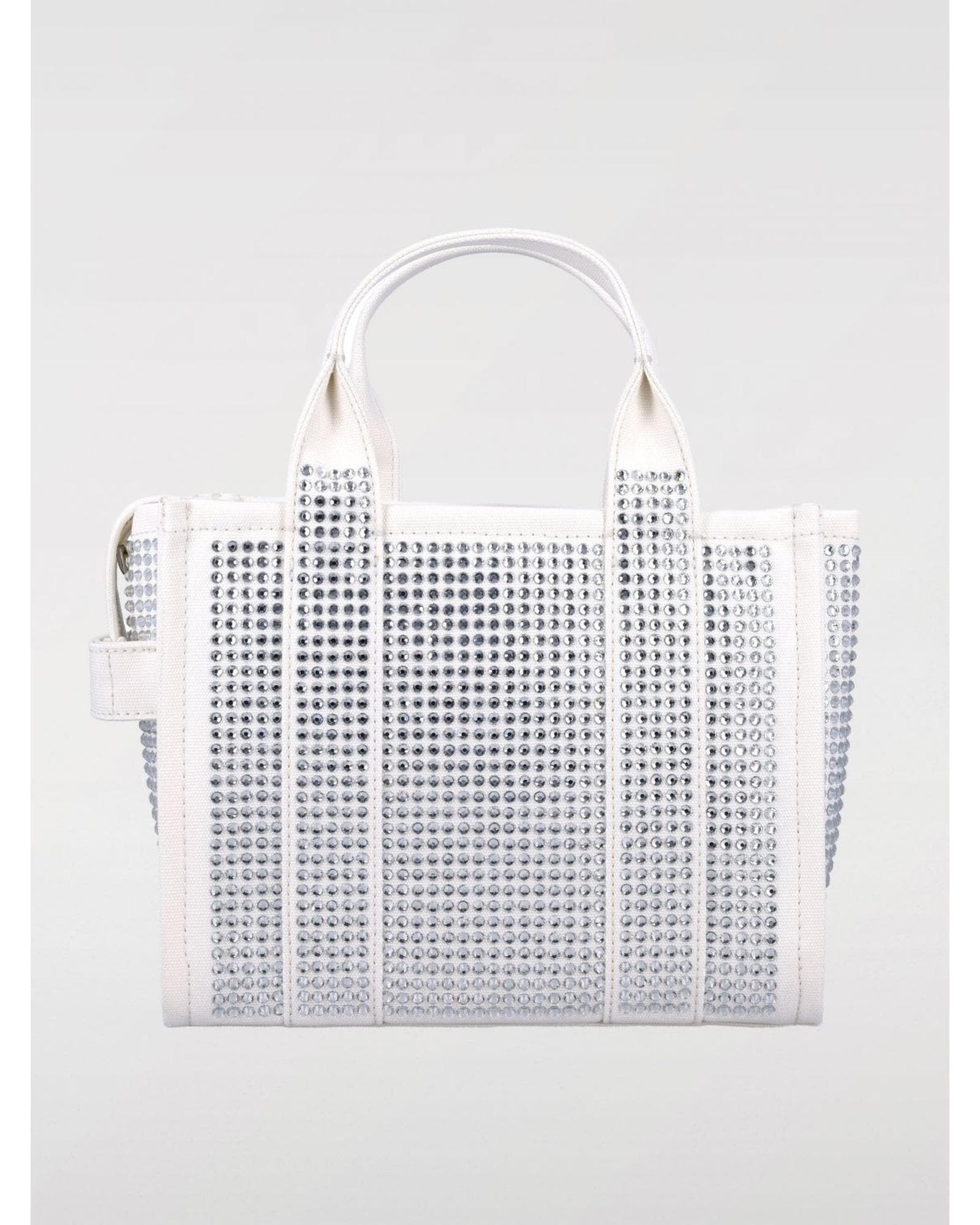 Marc Jacobs Mini Crystal Tote Bag Wo - White Handbags image 2