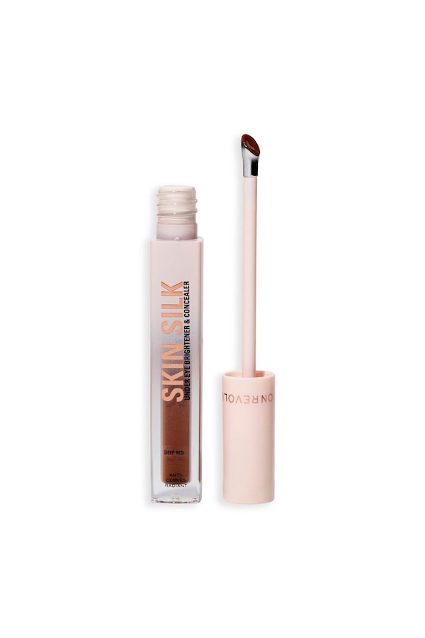 Revolution Skin Silk Radiant Serum Under Eye Brightener 4ml Deep Red