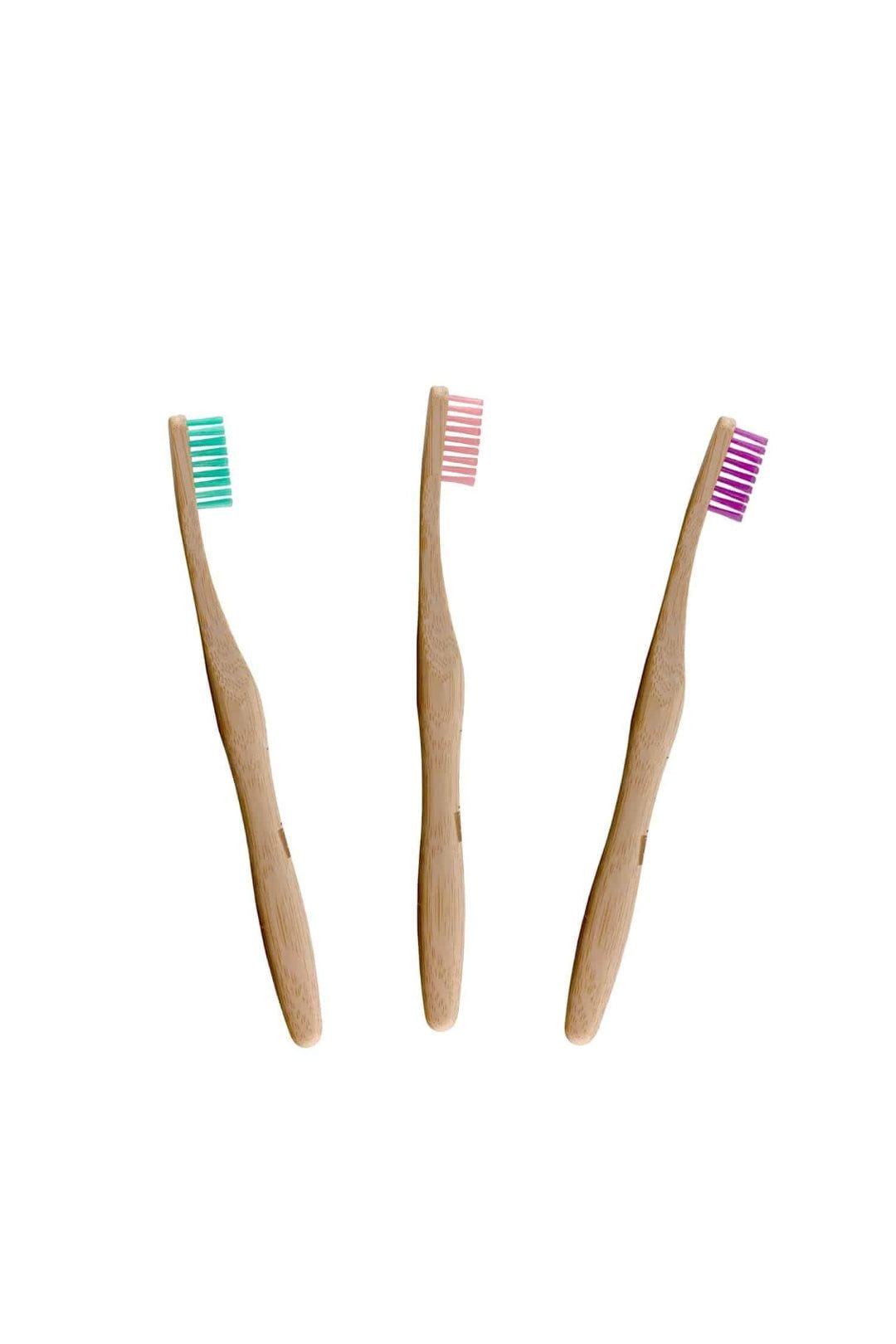 Dr. Botanicals Pastel Bamboo Toothbrush Kit image 1