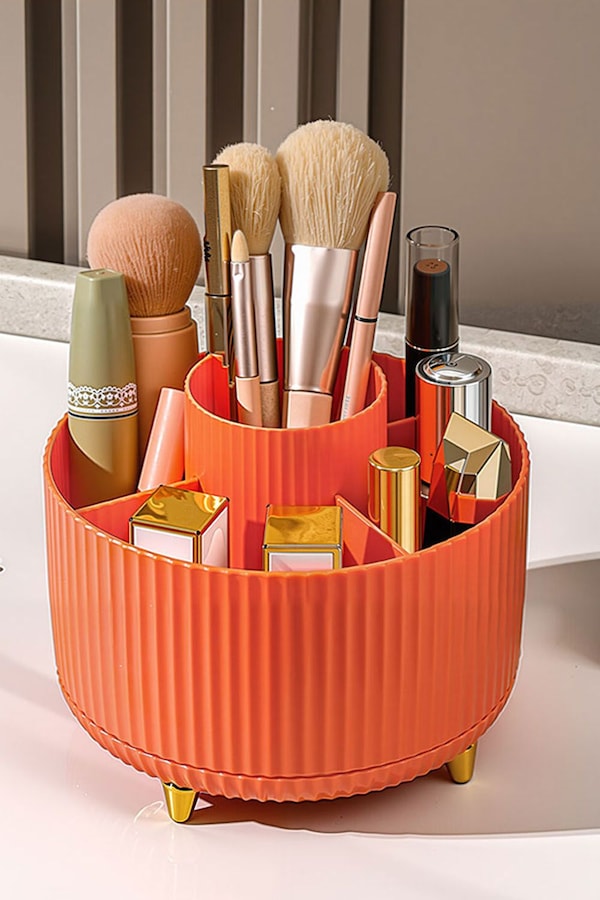 SHEONLY Tabletop Rotating Cosmetic Storage Organizer
