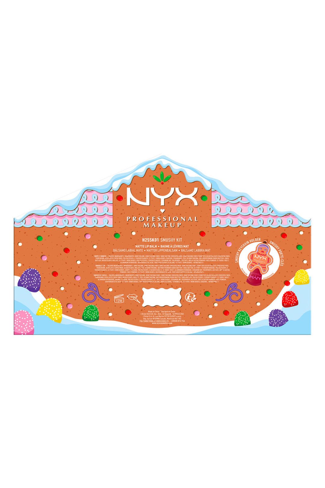 NYX Professional Makeup Holiday Smushy Matte Lip Balm Kit Multi image 9