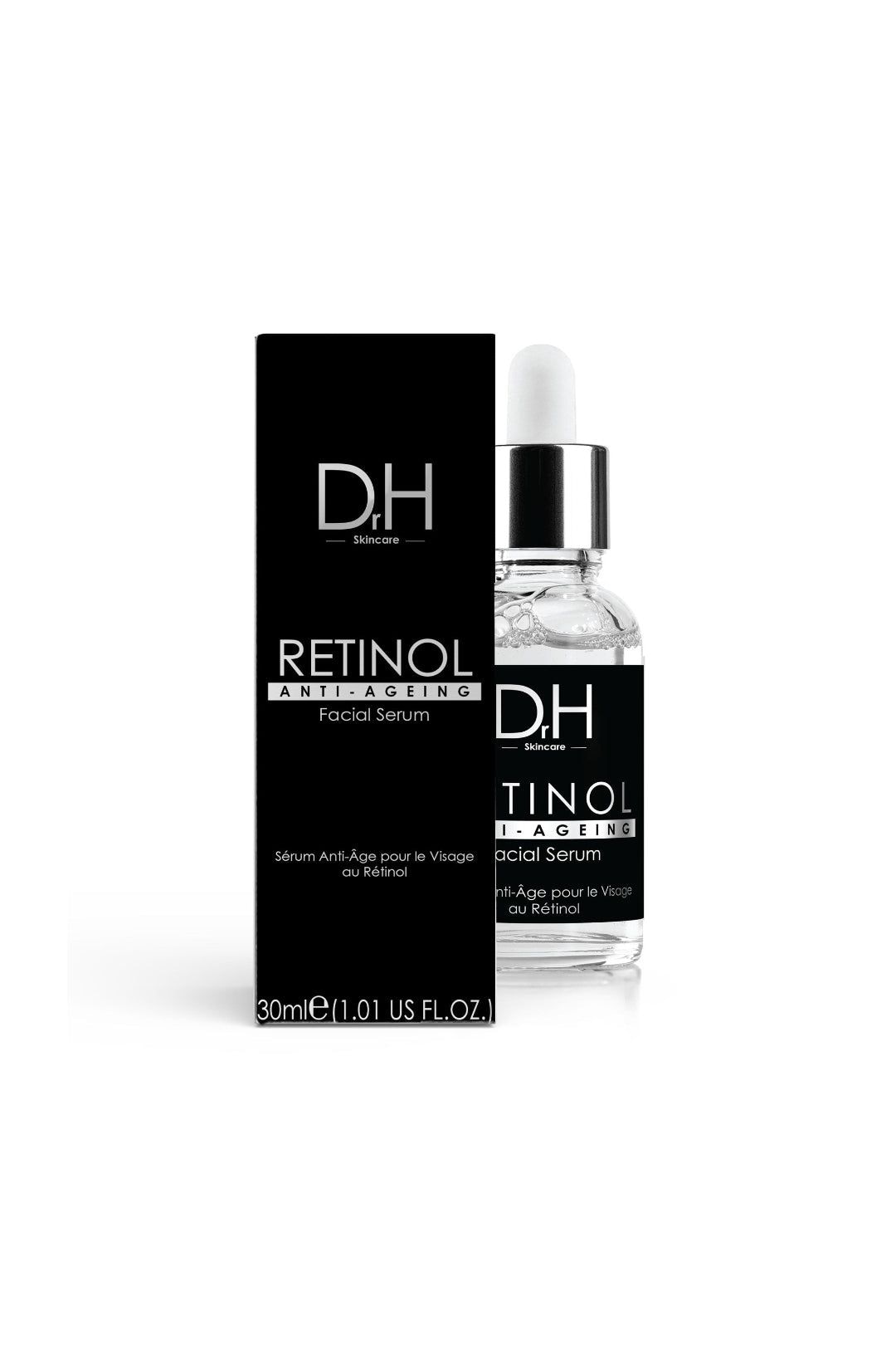 Dr H Anti-Ageing Retinol Facial Serum 30ml image 1