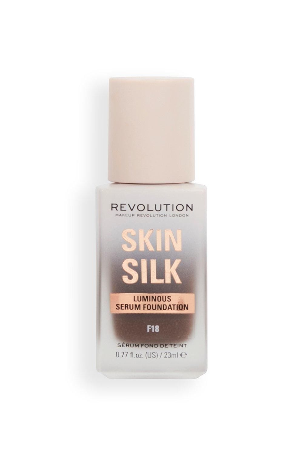 Revolution Skin Silk Serum Foundation F18 image 3