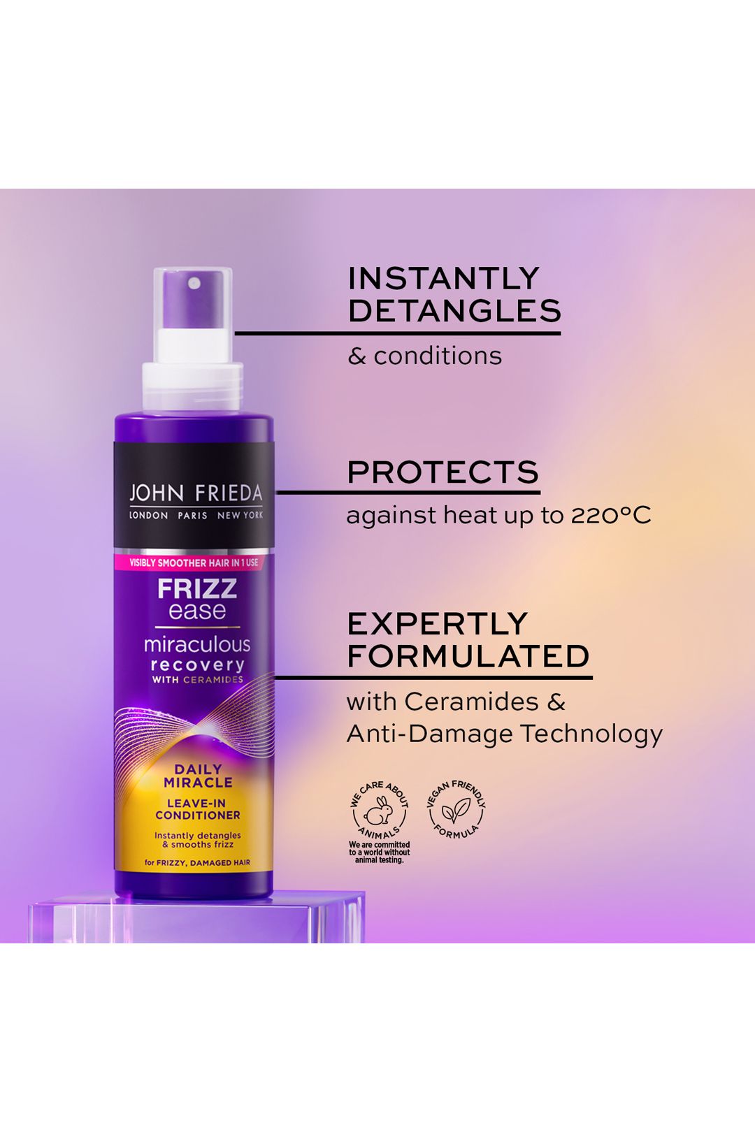 John Frieda Frizz Ease Daily Miracle Treatment 200ml Multi image 3