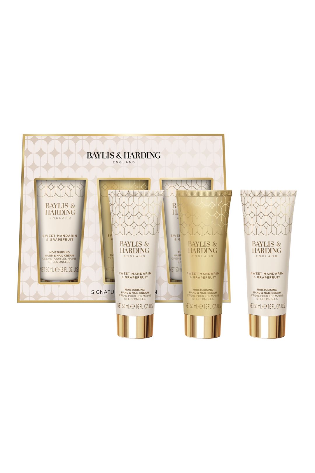 Baylis & Harding Sweet Mandarin & Grapefruit Indulgent Hand Trio Gift Set Multi image 3