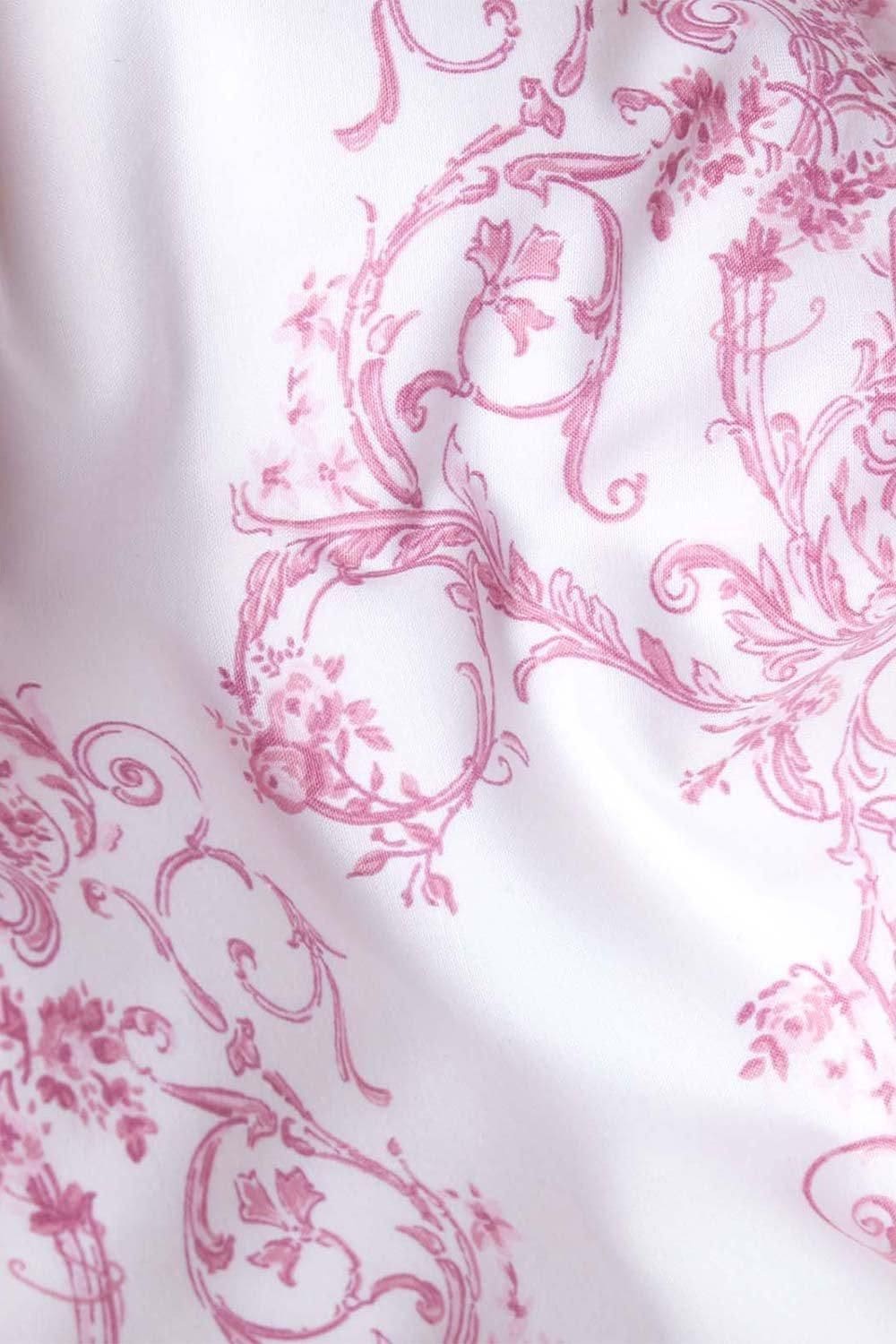 Homescapes French Toile Patterned Duvet Cover Set image 2