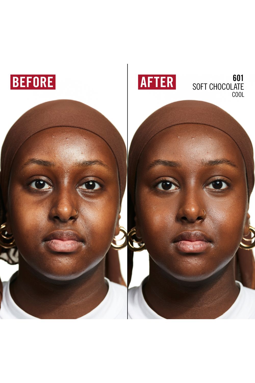 Rimmel London Kind & Free GLOW IT UP Moisturising Skin Tint 30ml 601 Soft Chocolate image 2