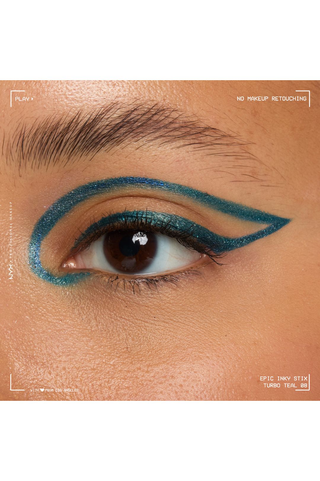 NYX Professional Makeup Epic Inky Stix Cream Gel Eyeliner 0.1g Turbo Teal image 5