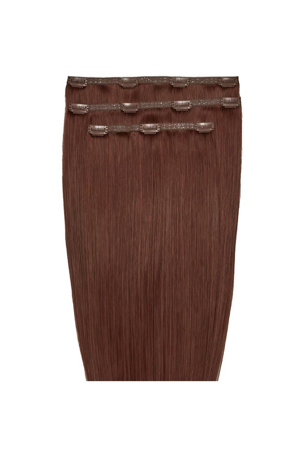 Beauty Works 18'' Deluxe Clip-In Extensions Crimson image 1