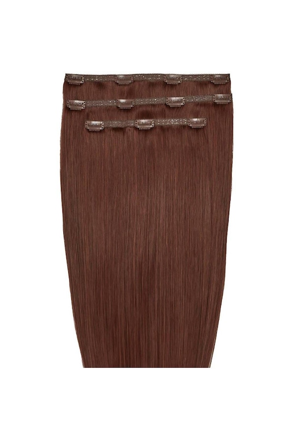 Beauty Works 18'' Deluxe Clip-In Extensions Crimson