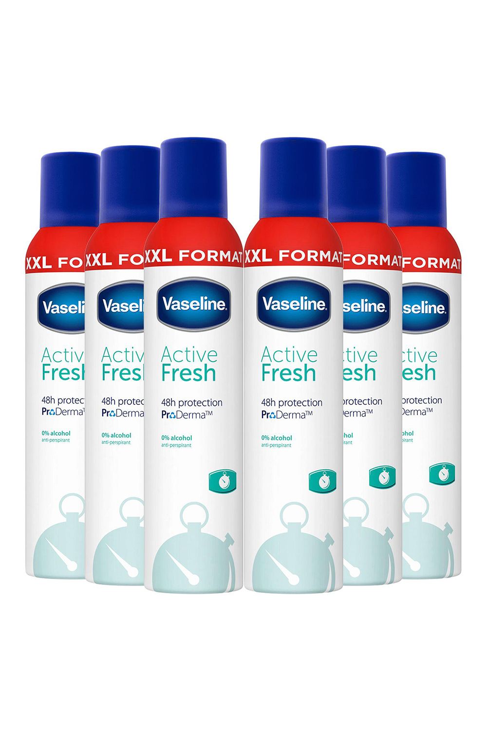 Vaseline 6x ProDerma 'Anti Perspirant' Deodorant For Women, 250ml image 1