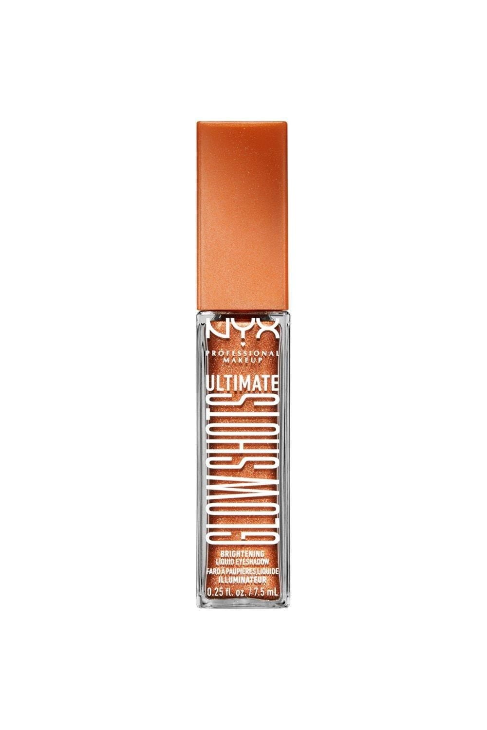 NYX Professional Makeup Ultimate Glow Shots Liquid Eyeshadow Wow Cacao image 1