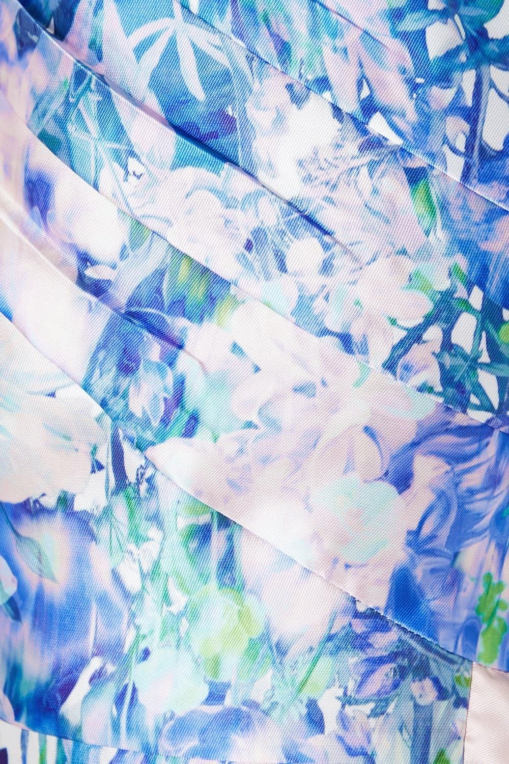 Coast One Shoulder Seam Detail Ruffle Midi Dress Lilac image 5