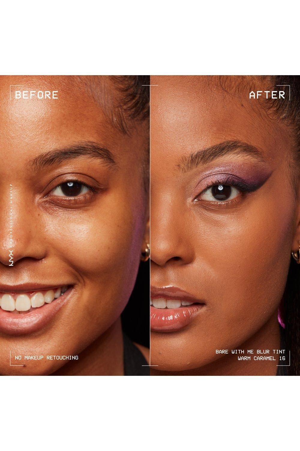 NYX Professional Makeup Bare With Me Blur Tint Foundation Warm Caramel image 8