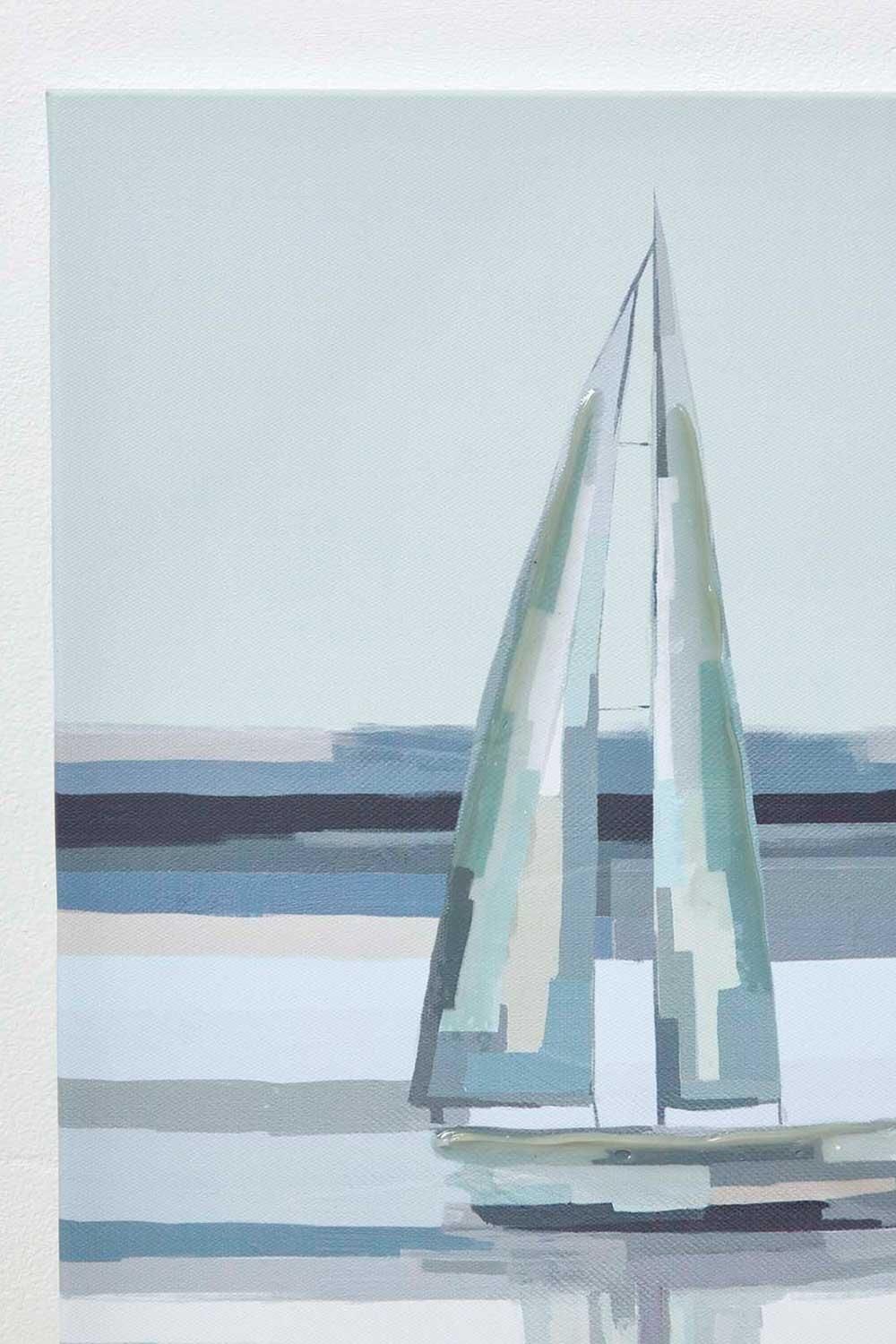 Homescapes Decorative Wall Art Boats, Design Wall Decoration Set of 2 image 4