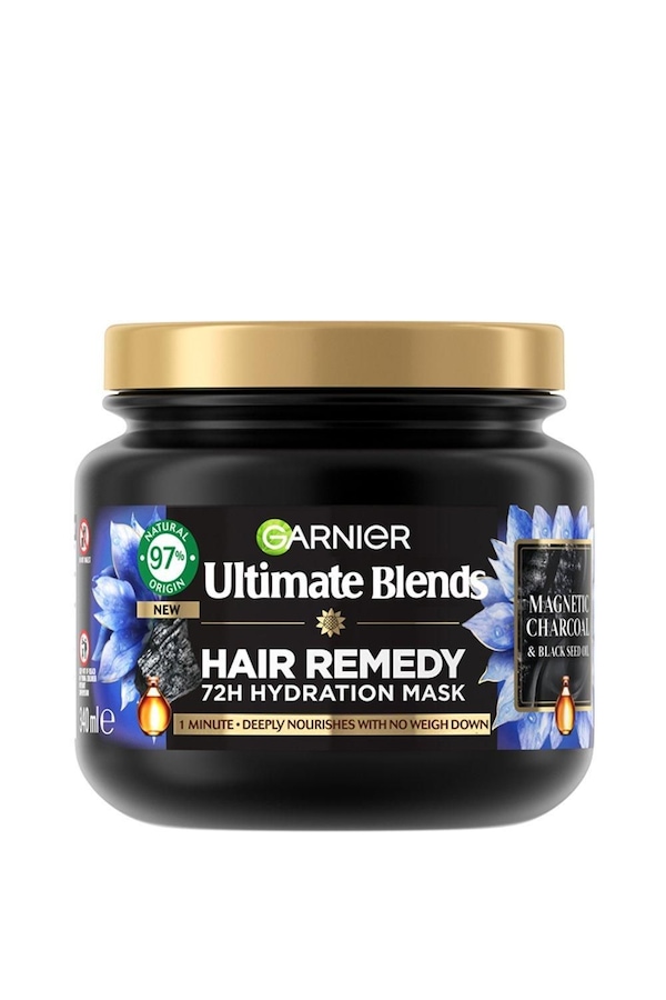 Garnier Garnier Ultimate Blends Charcoal Hair Remedy Mask 340ml Multi