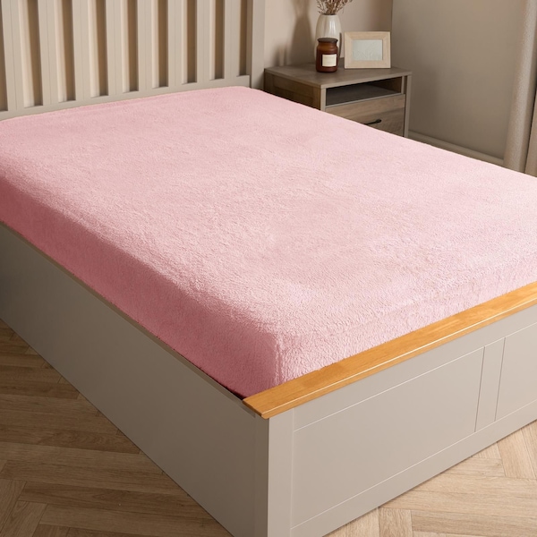 OHS Teddy Fleece Thermal Fitted Bed Sheet