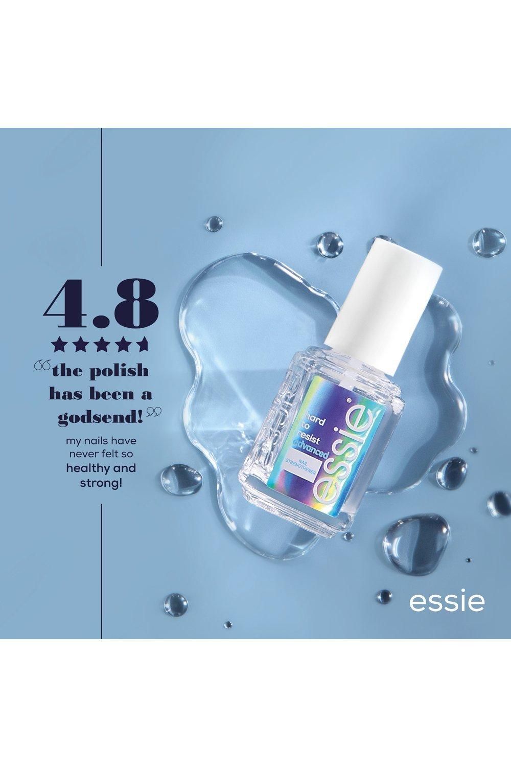 Essie Hard to Resist Advanced Nail Strengthener Clear image 9