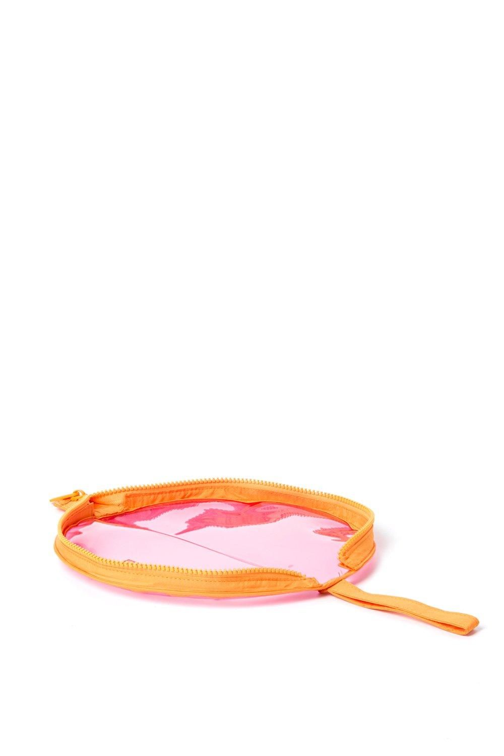 The Flat Lay Co Lunar Pouch in Orange and Pink Multi image 2