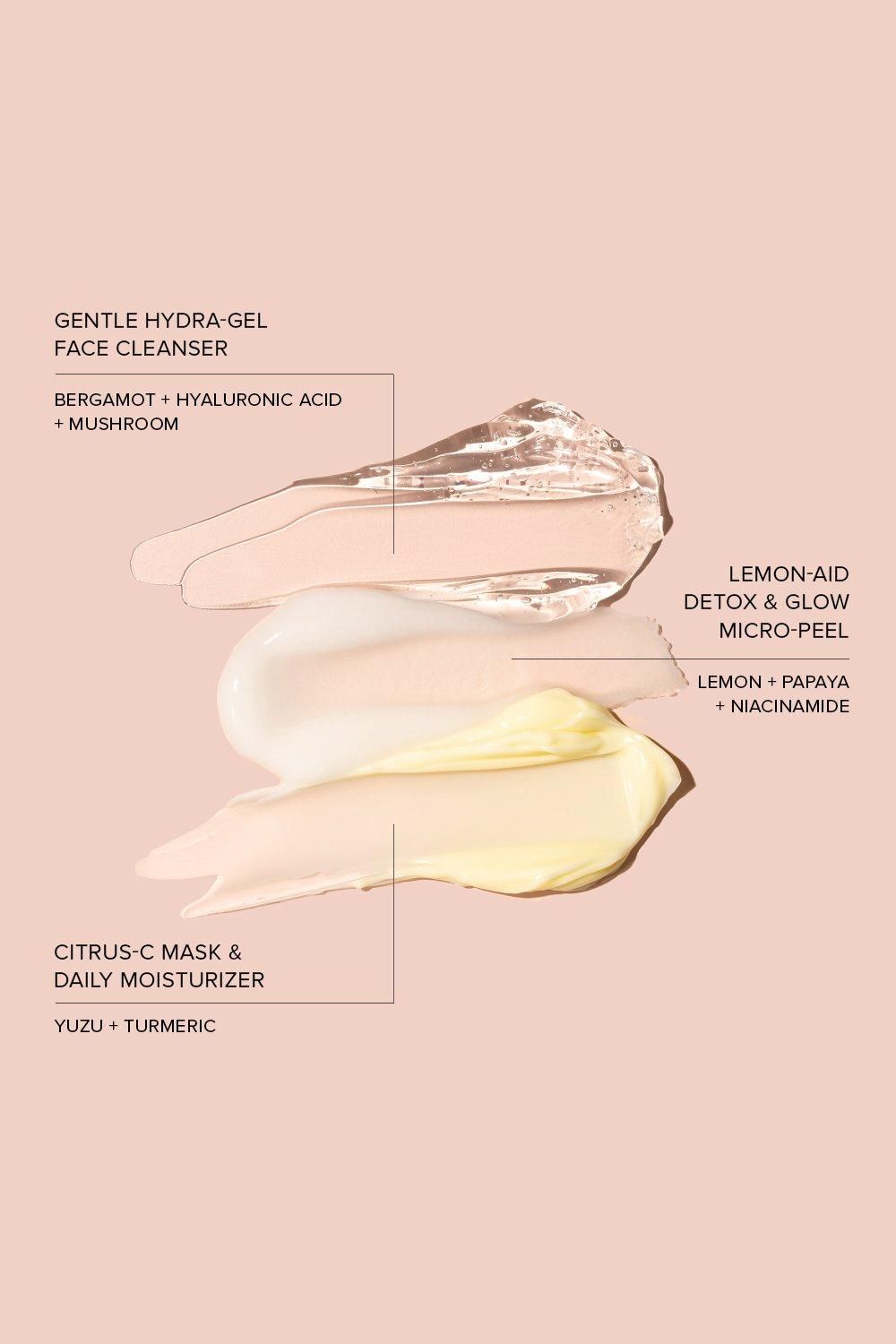 Nudestix Nudeskin Kit 3-Step Citrus Skin Renewal - Sensitive Multi image 2