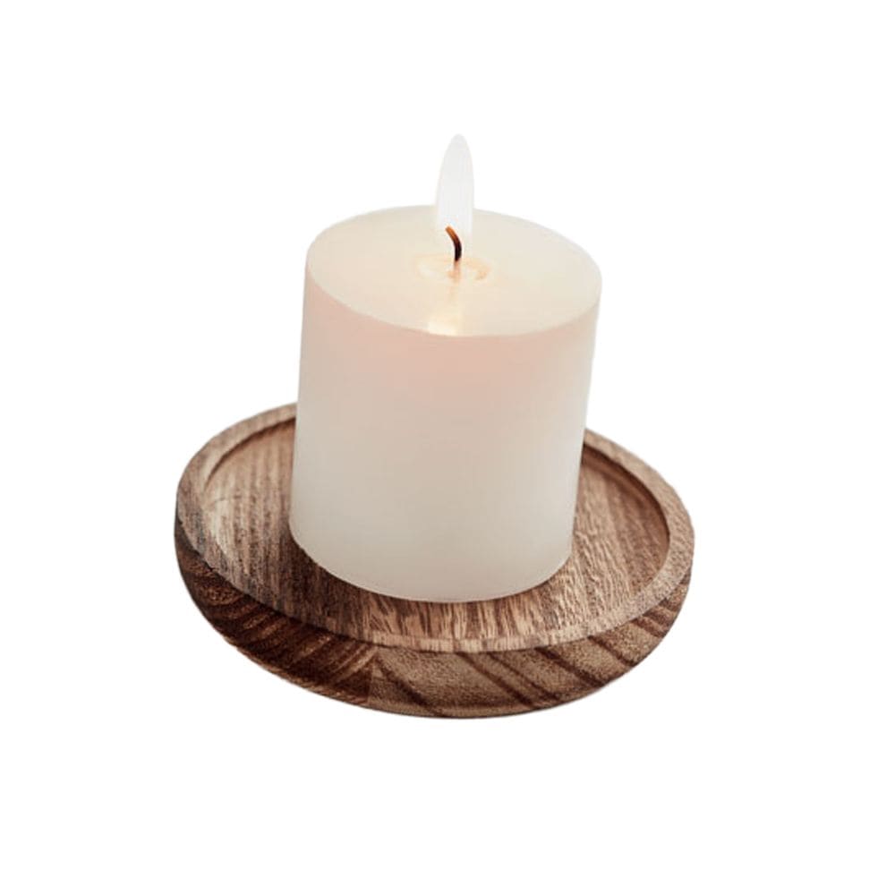 MidOcean Pentas Round Wooden Scented Candle image 3