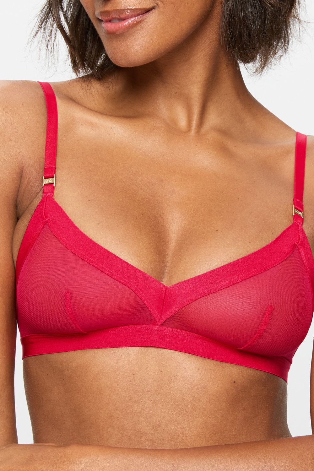 KBX Zadie Non Pad Crop Bralette image 3