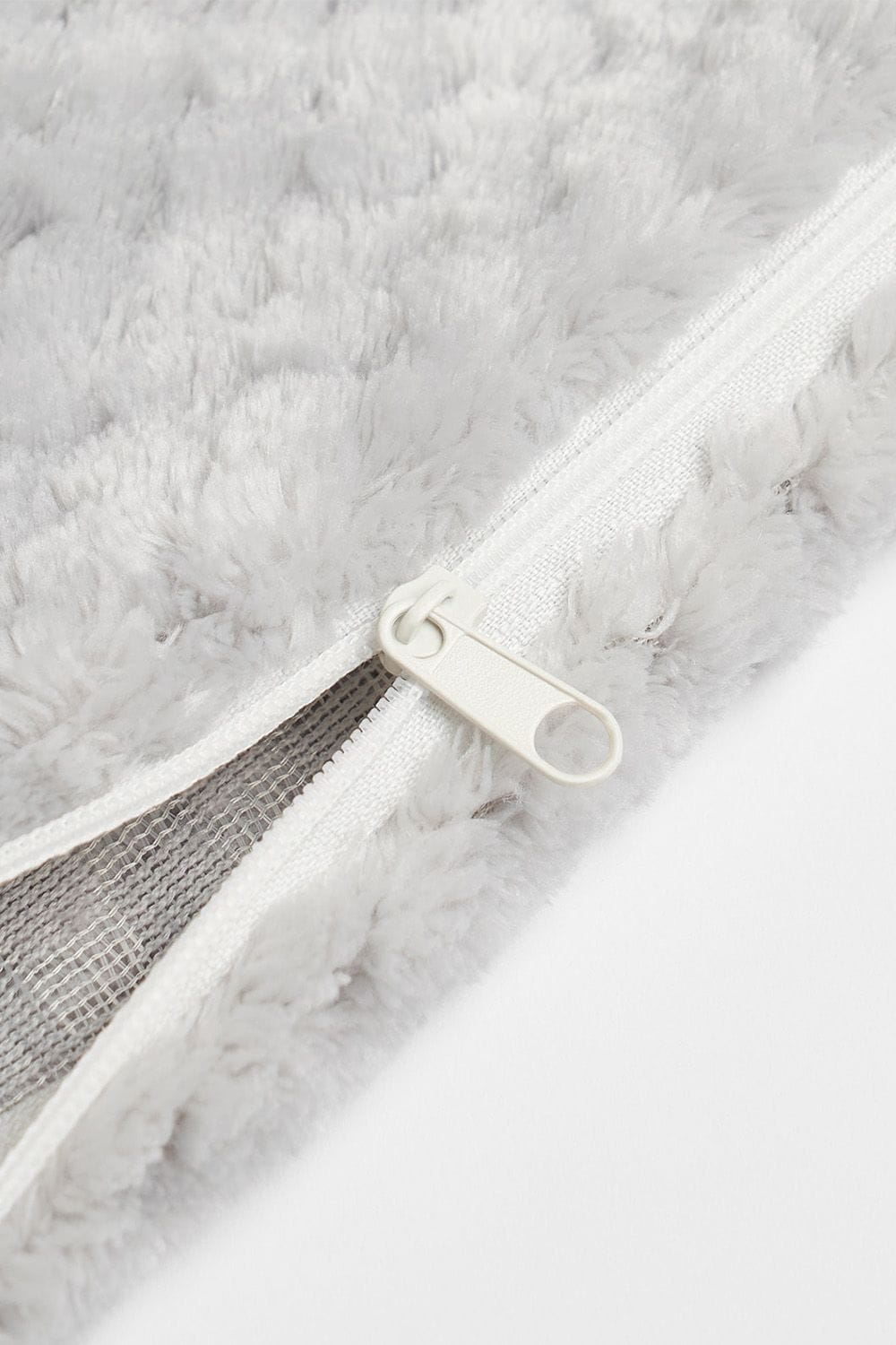 OHS 2 Pack of Waffle Fleece Square Cushion Covers image 4