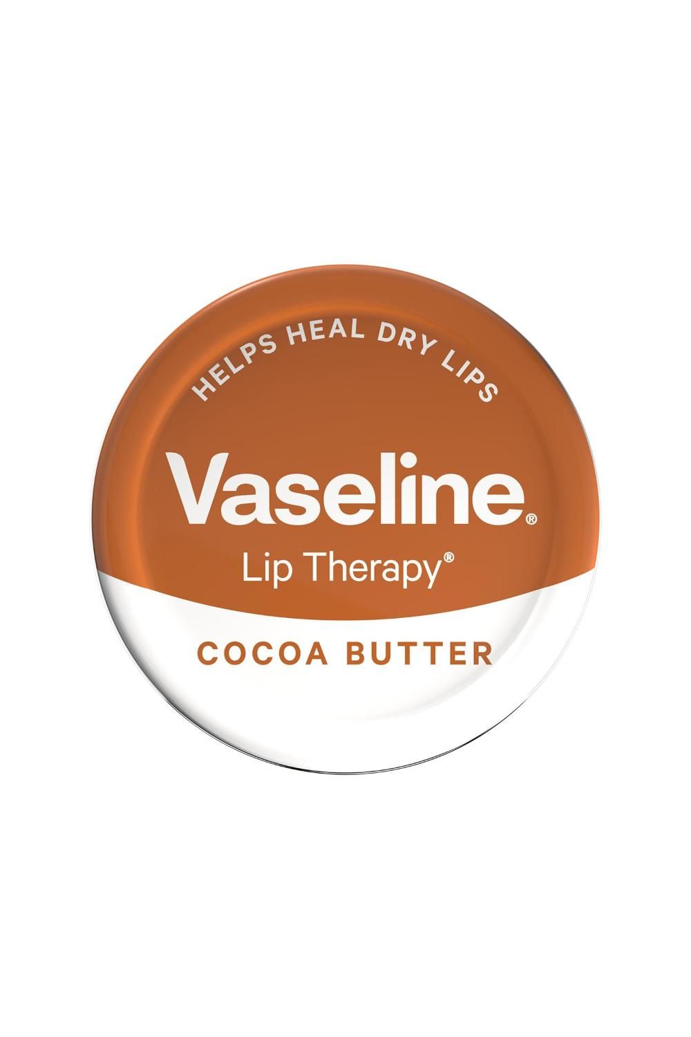 Vaseline 'Lip Therapy' Petroleum Jelly, Cocoa Butter, 6 x 20gm image 2