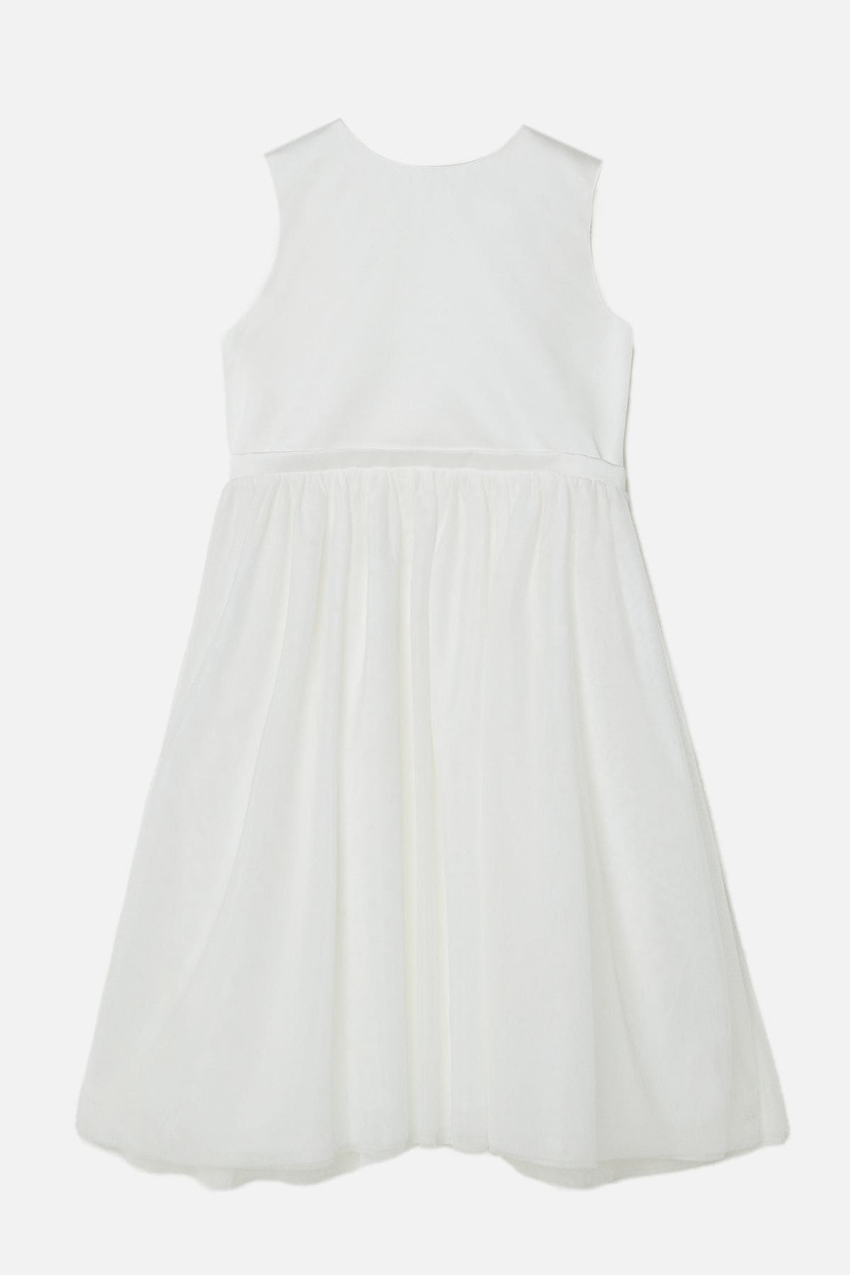 Coast Tulle Skirt Bow Back Flowergirl Dress Ivory image 1