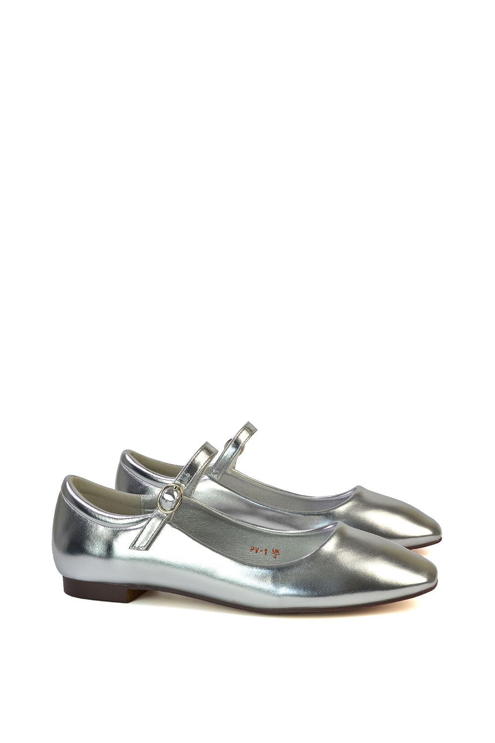 XY London 'Allegra' Mary Jane Square Toe Ballet Shoes image 2