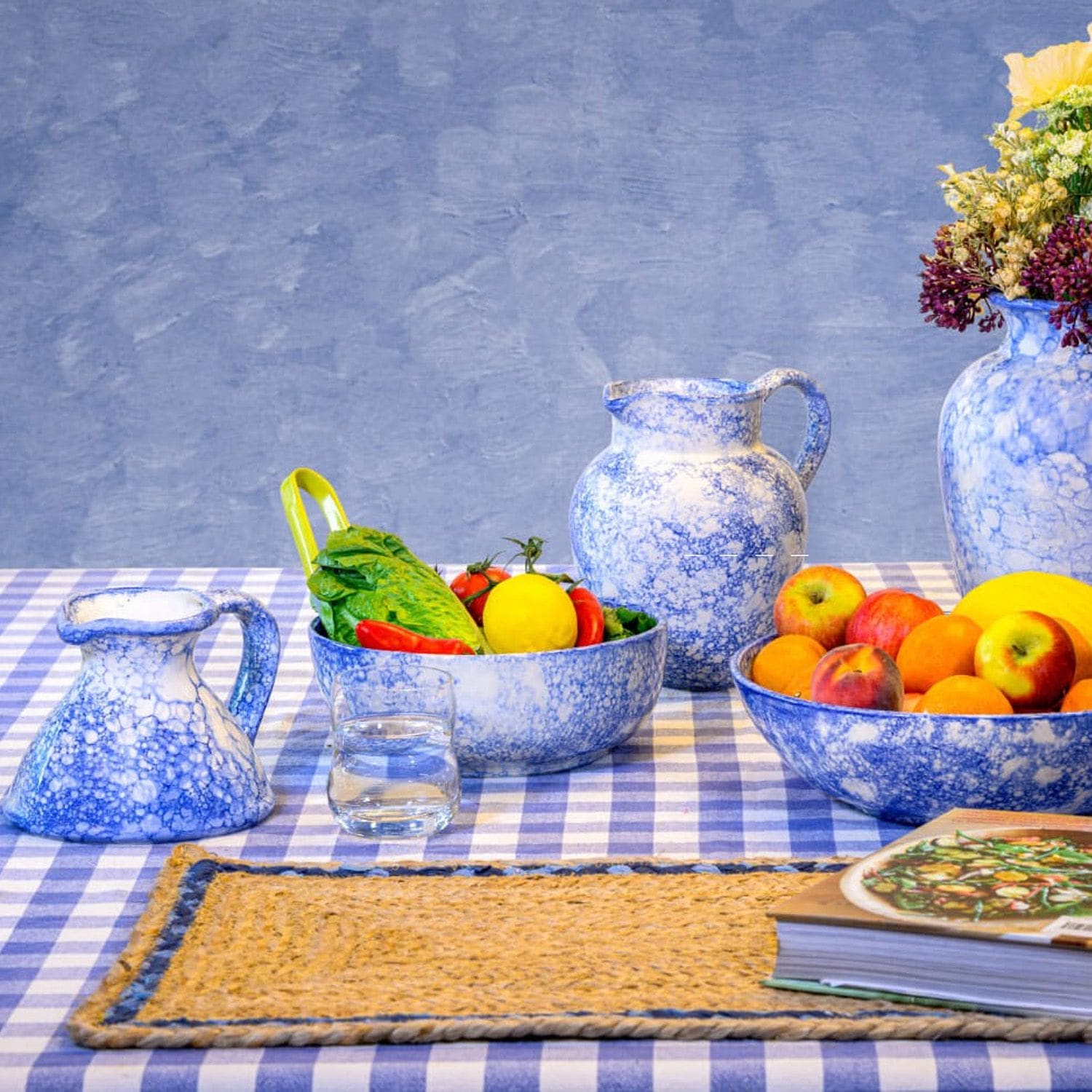 Verano Spanish Ceramics Burbujas Ceramic Small Vase Home Décor 24cm image 4