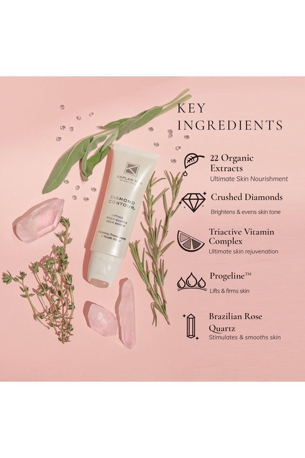 Kaplan MD Diamond Contour Lifting Rose Quartz Neck Serum 50m Multi image 5