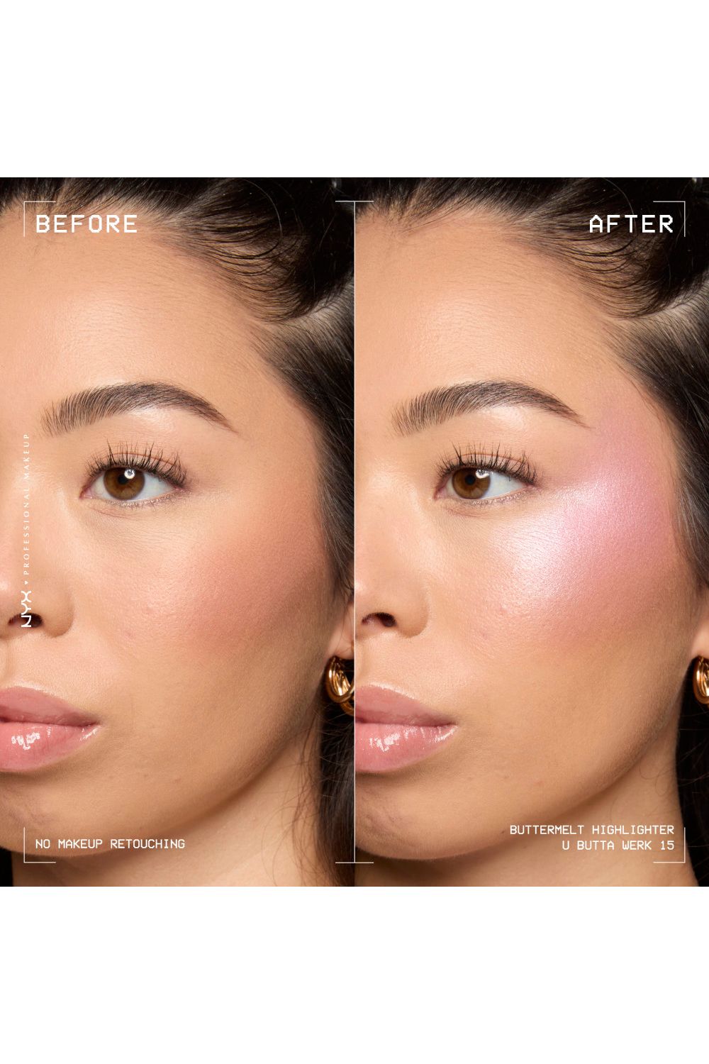 NYX Professional Makeup Buttermelt Highlighter 5g U Butta Werk image 3