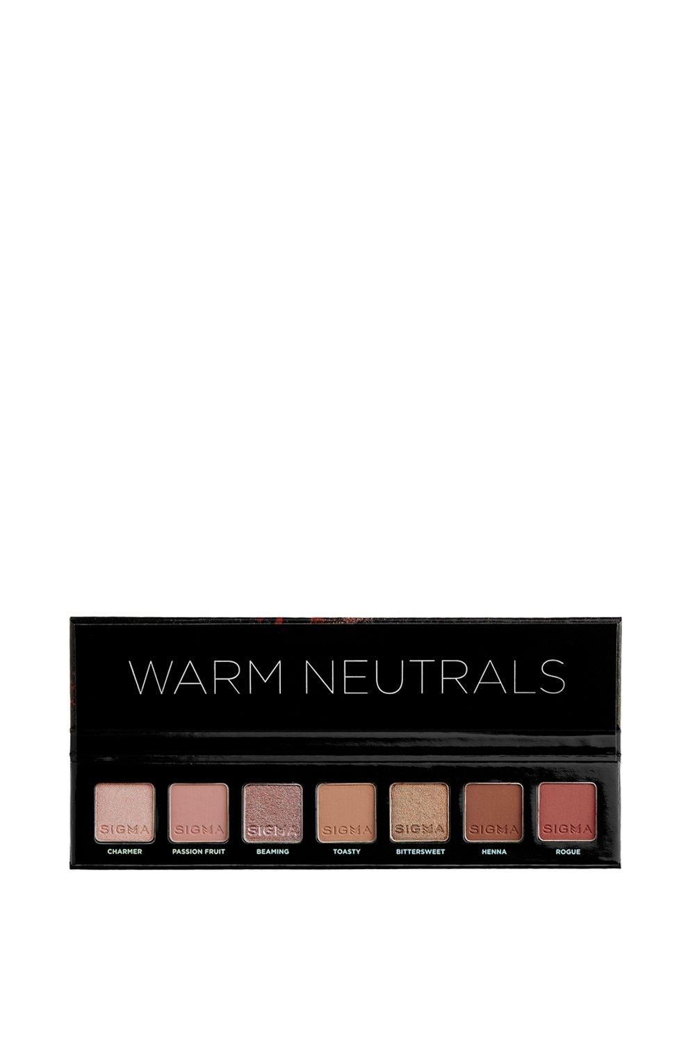 Sigma Warm Neutrals Mini Eyeshadow Palette Multi image 1