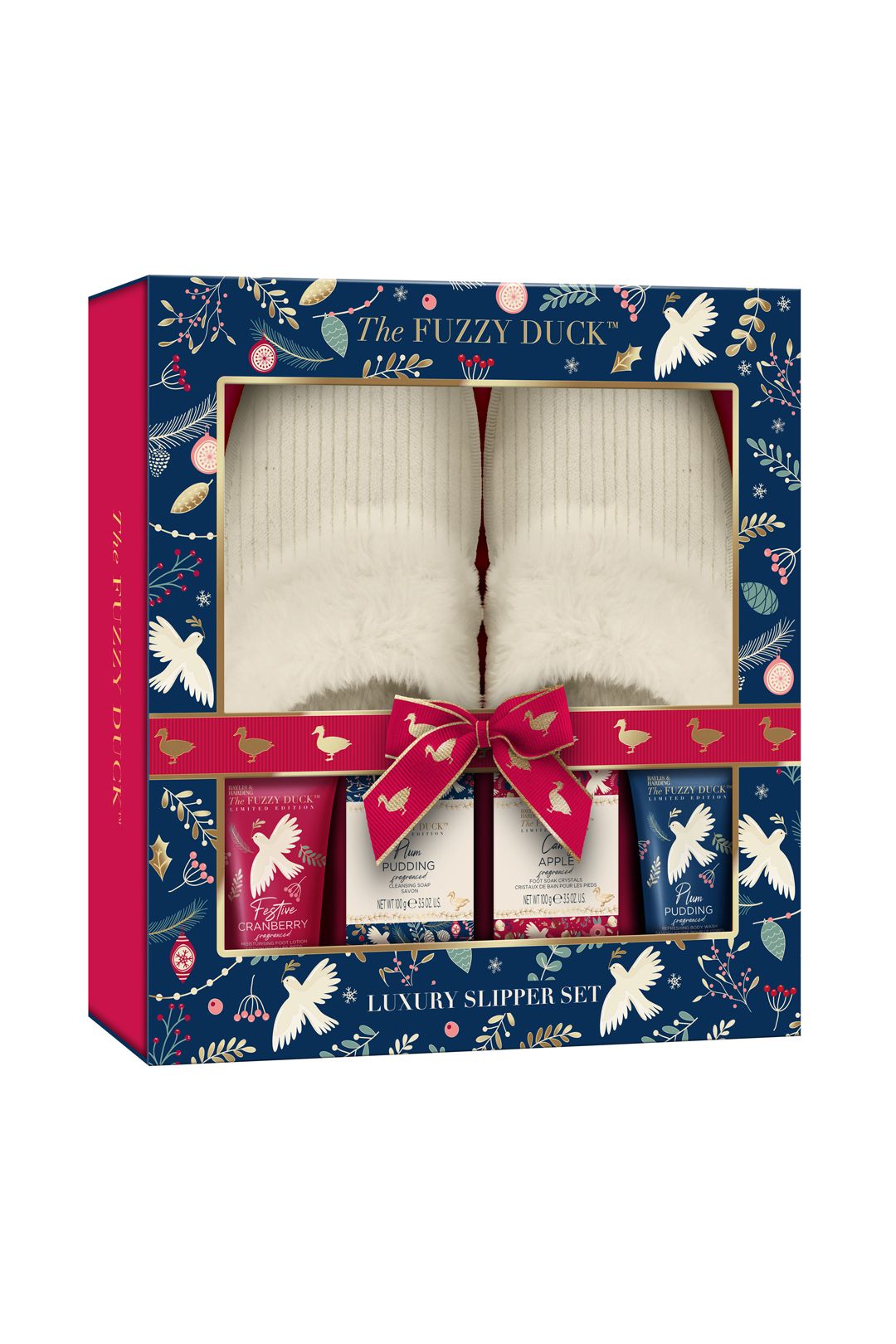 Baylis & Harding The Fuzzy Duck Winter Wonderland Luxury Slipper Gift Set Multi image 2