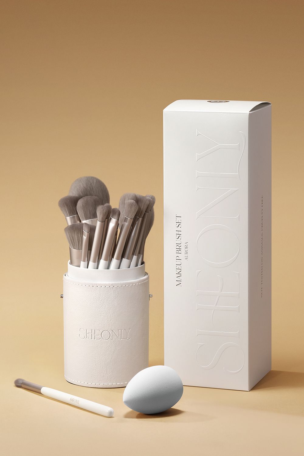 SHEONLY 18 Pcs Set Professional Makeup Brush Set with Makeup Tool image 6