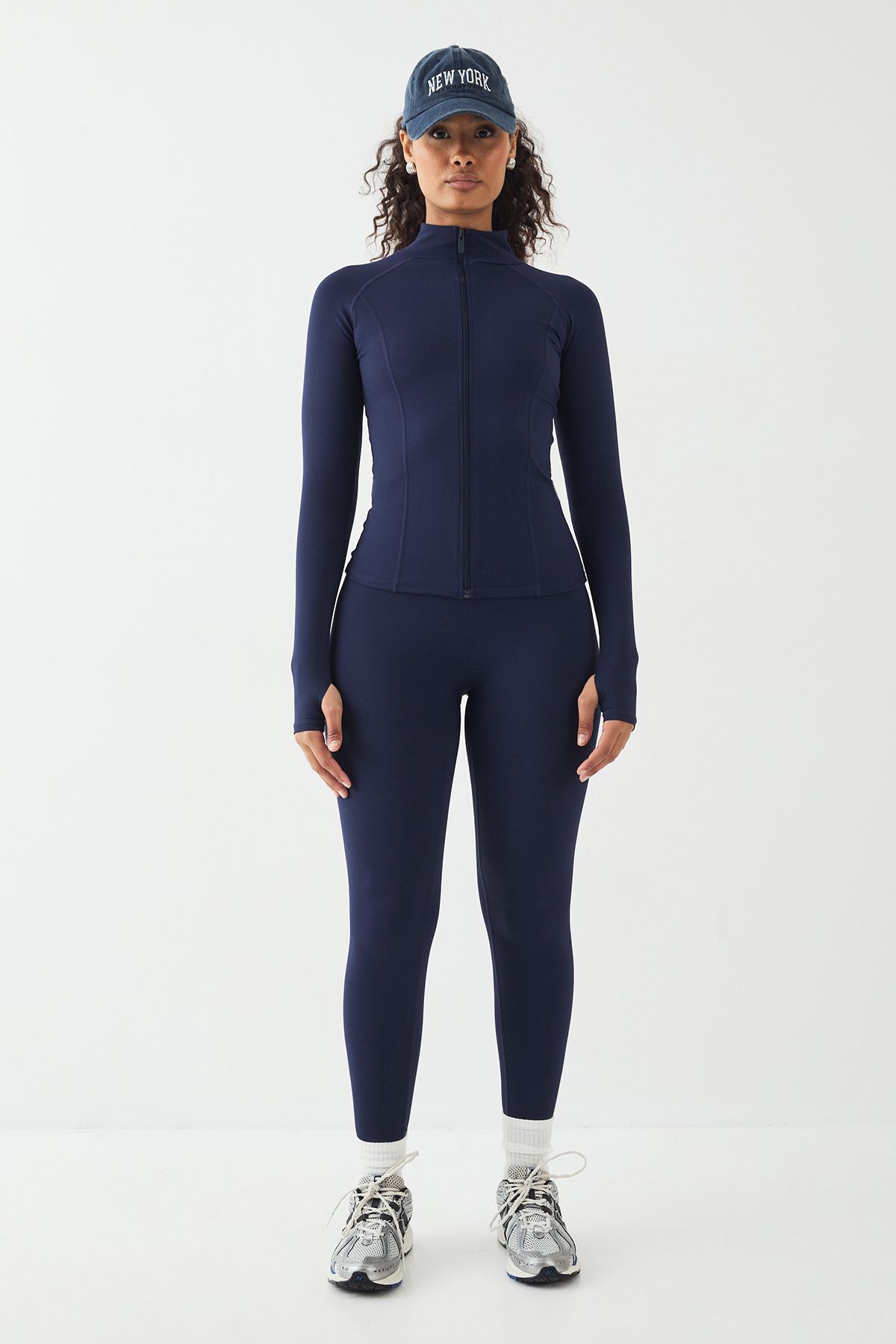 DSGN Studio DSGN Studio Ultra Sculpt Zip Through Jacket Navy image 5