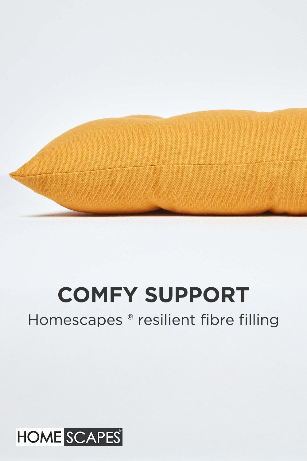 Homescapes Garden Bench Cushion Luxury 2 Seater Cotton Indoor Outdoor Pad, 108 x 42cm image 4