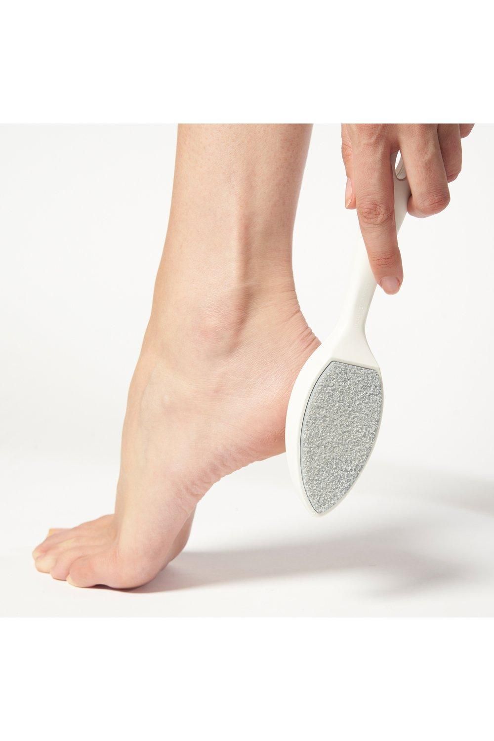 Tweezerman Sole Smoother Antibacterial Callus Stone White image 3