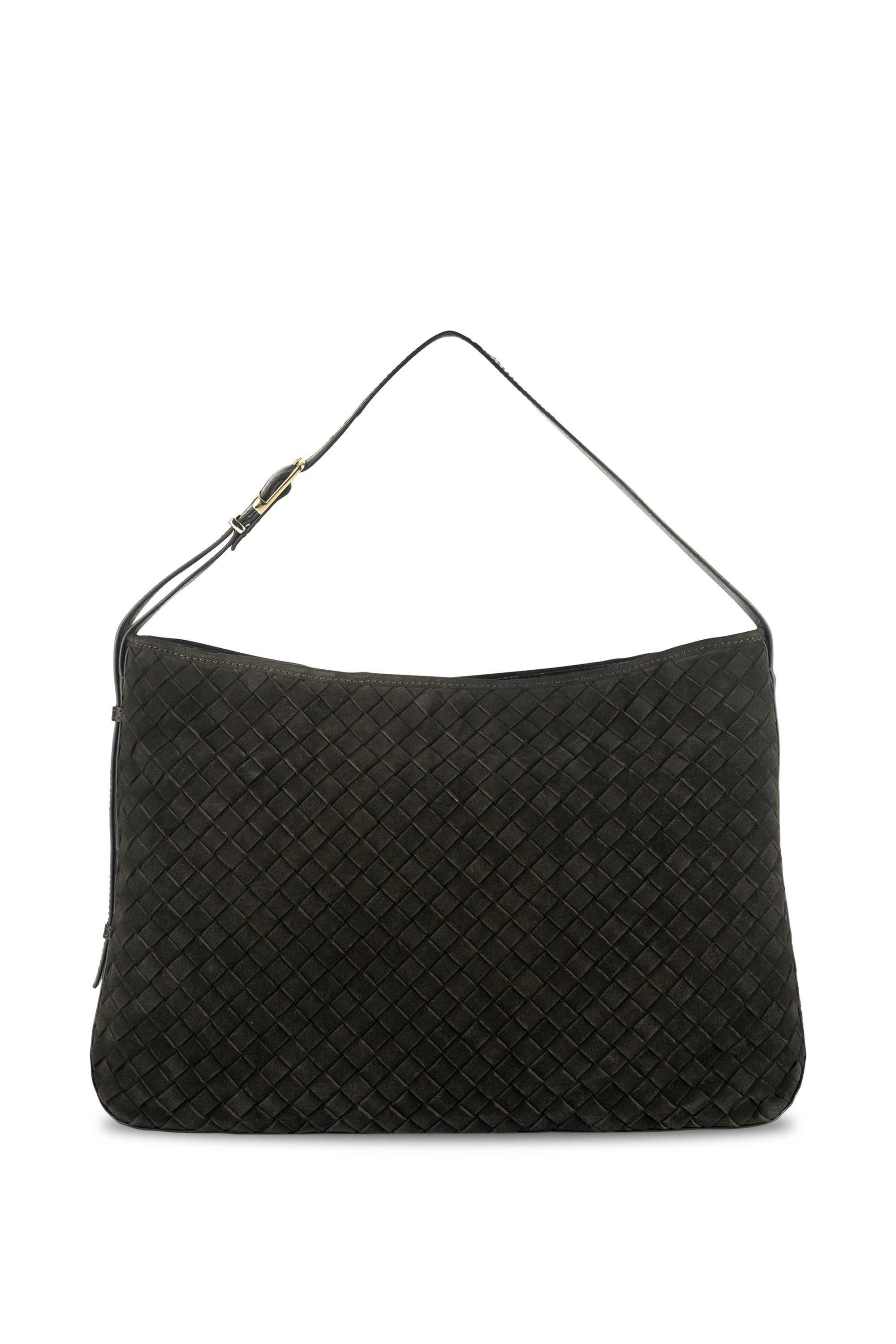 Apatchy London The Holly Chocolate Suede Bag image 1