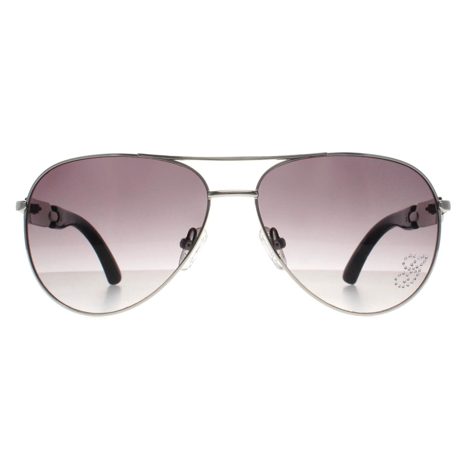 Guess Aviator Silver Smoke Gradient GU7295 image 1