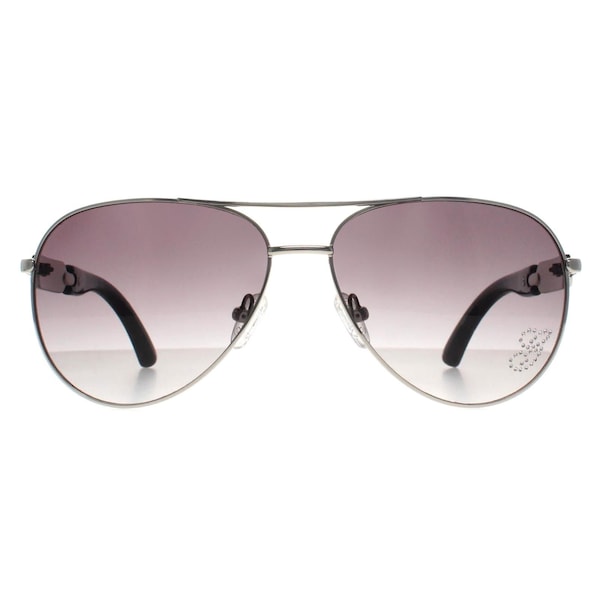Guess Aviator Silver Smoke Gradient GU7295