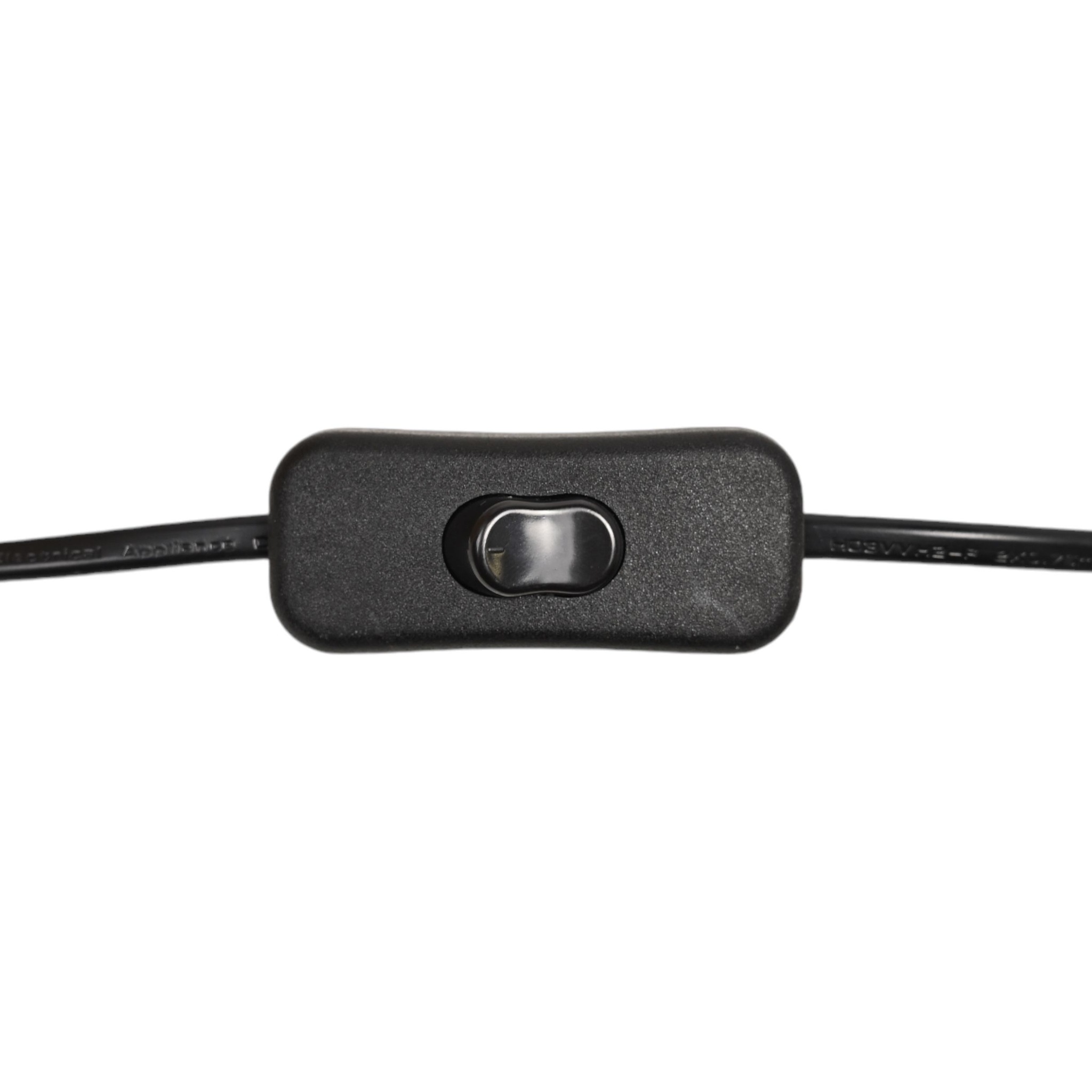 Hestia Black Resin Table Lamp With White Shade image 3