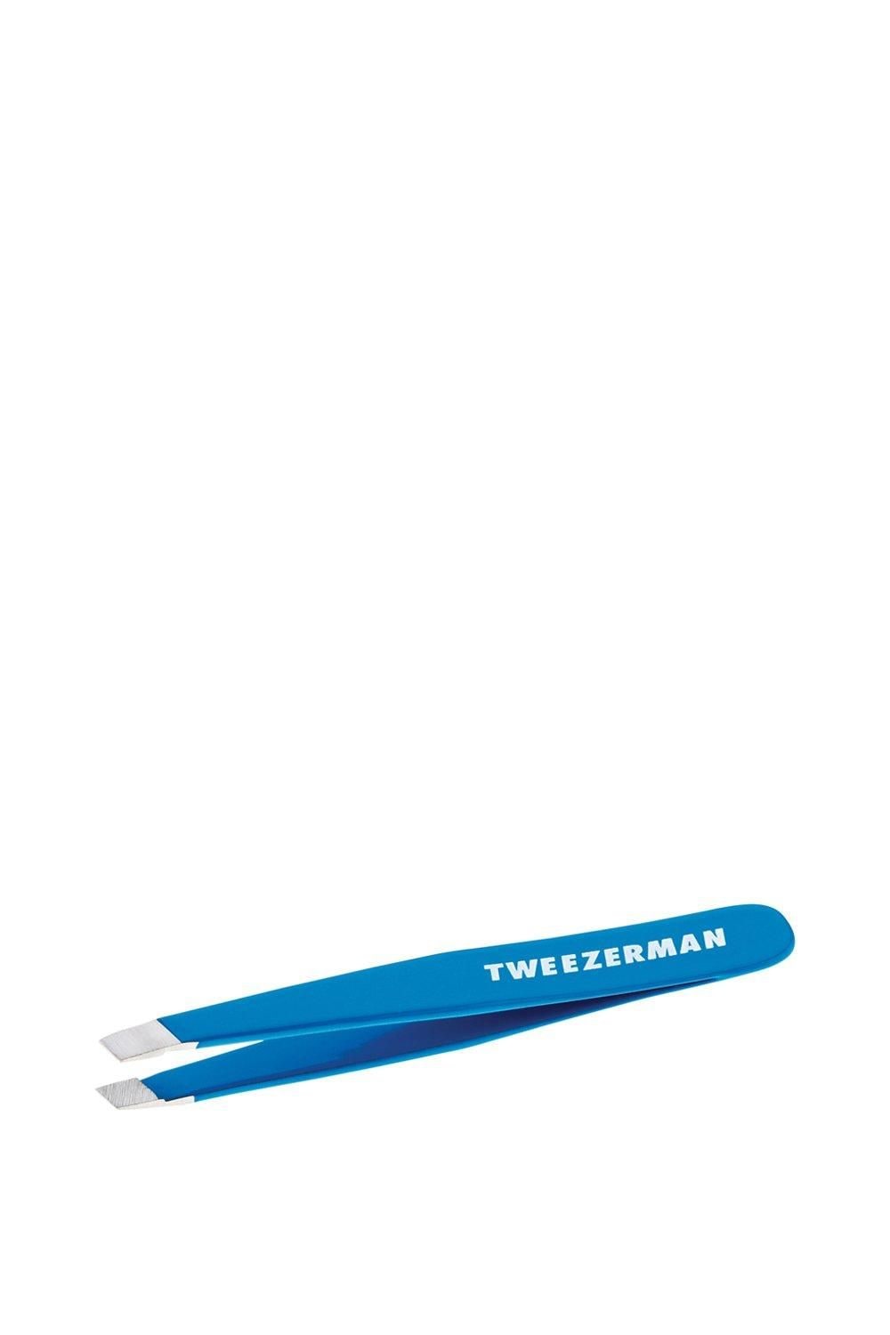 Tweezerman Mini Slant Tweezer Blue image 1