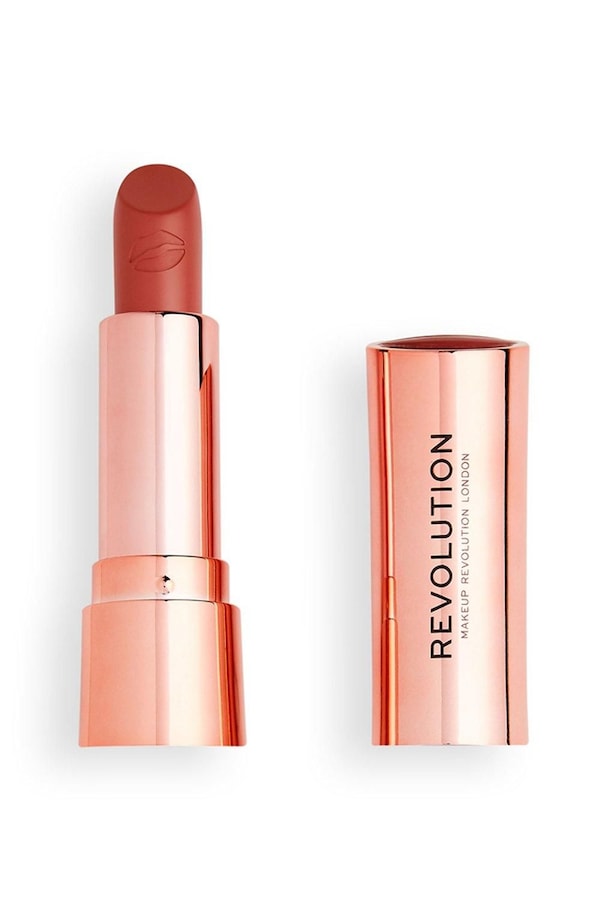 Revolution Satin Kiss Lipstick Heart Race