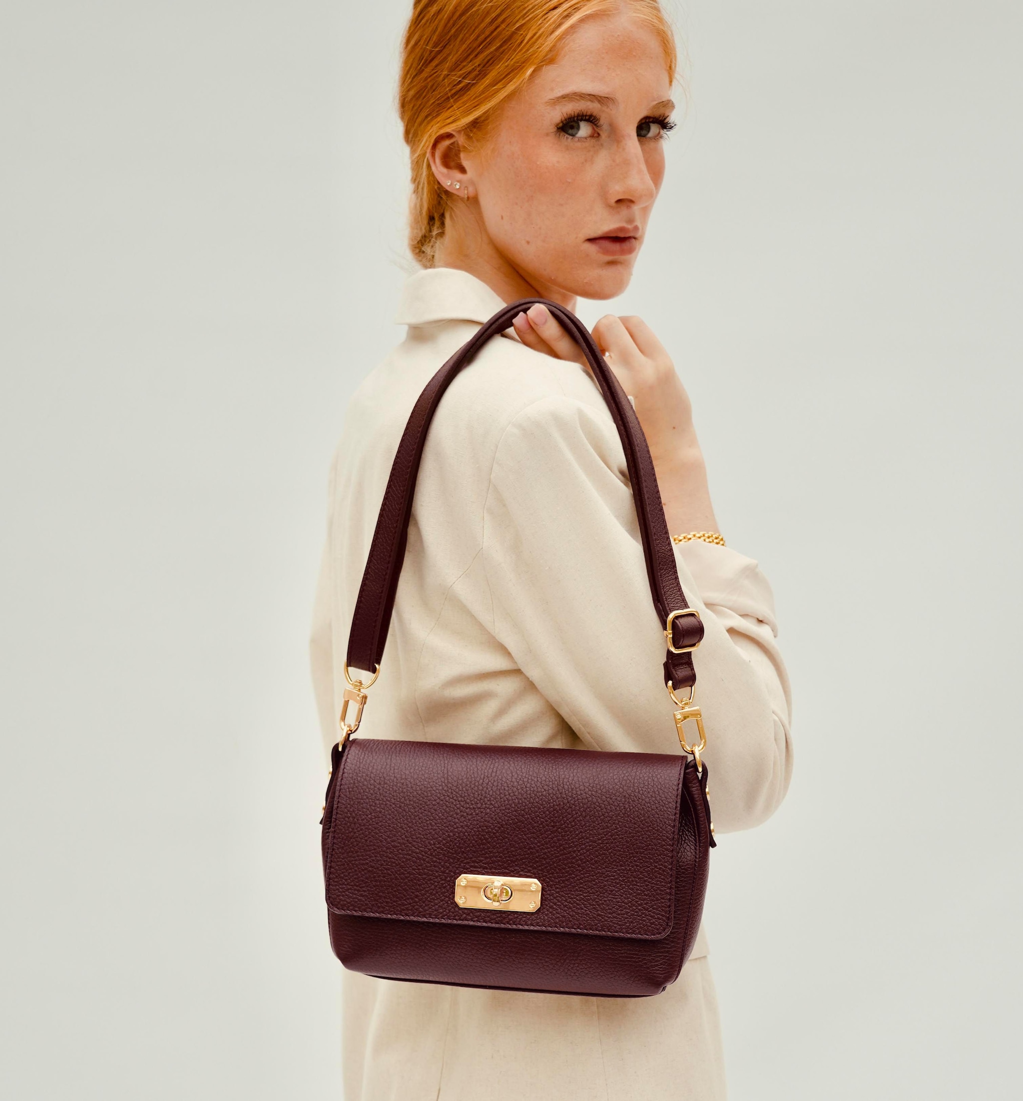 Apatchy London The Maisie Midi Leather Bag image 2