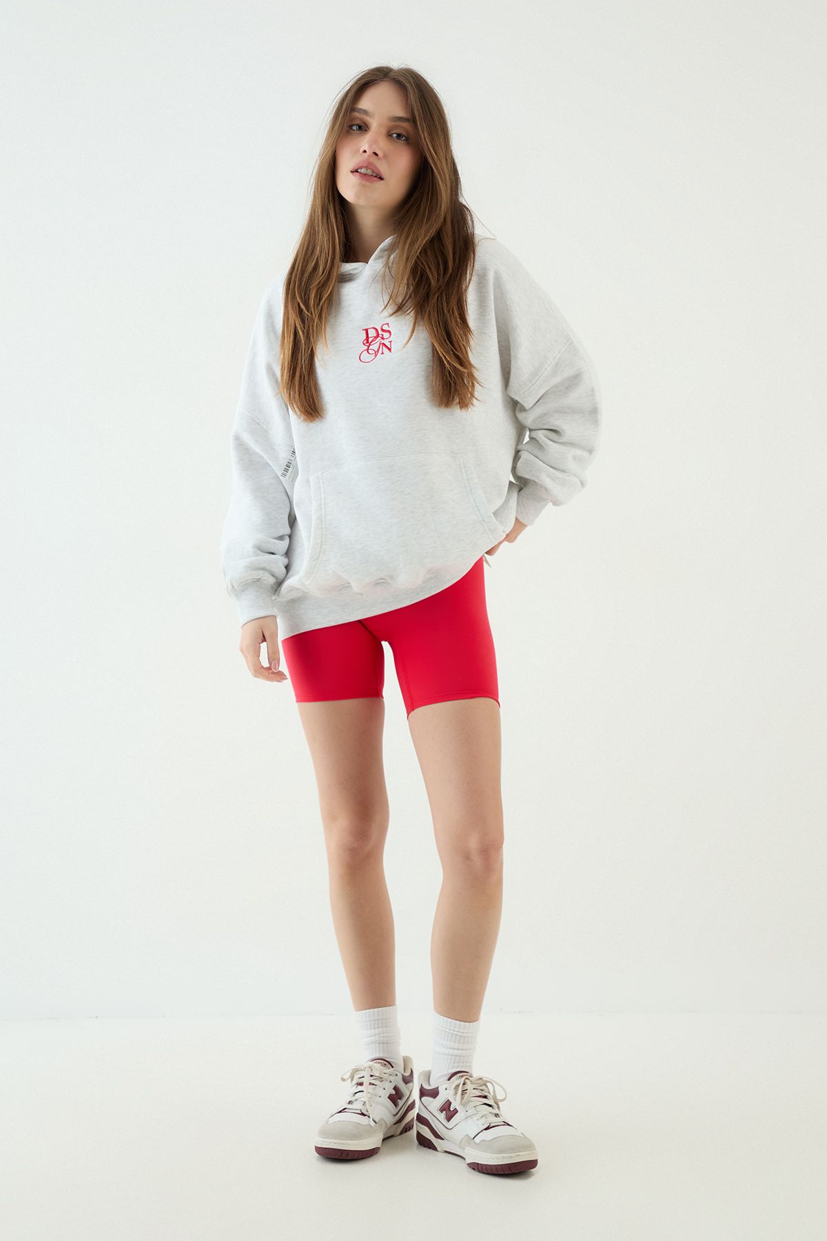 DSGN Studio DSGN Studio Oversized Hoodie Ash Grey