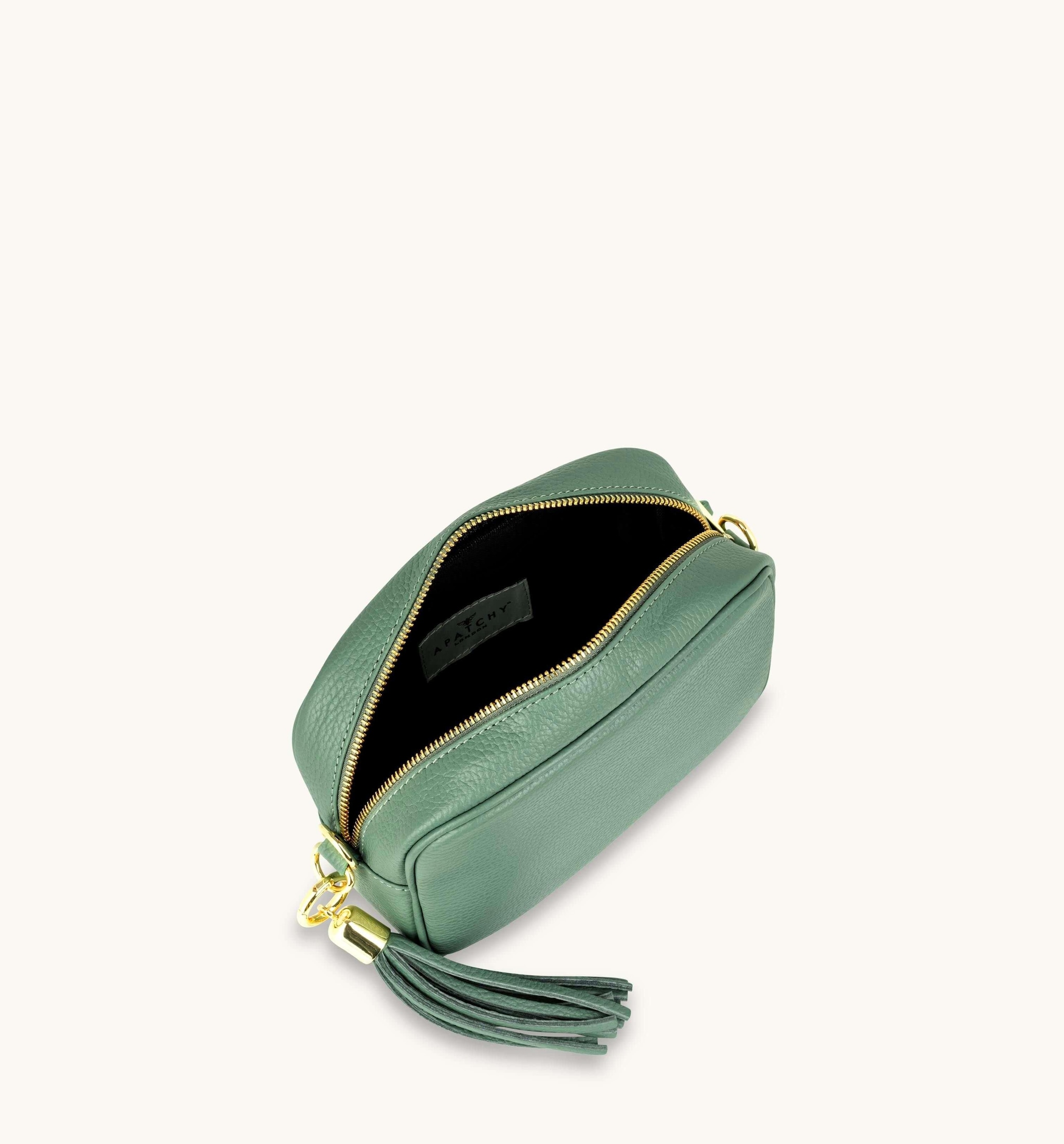 Apatchy London The Tassel Leather Crossbody Bag image 4