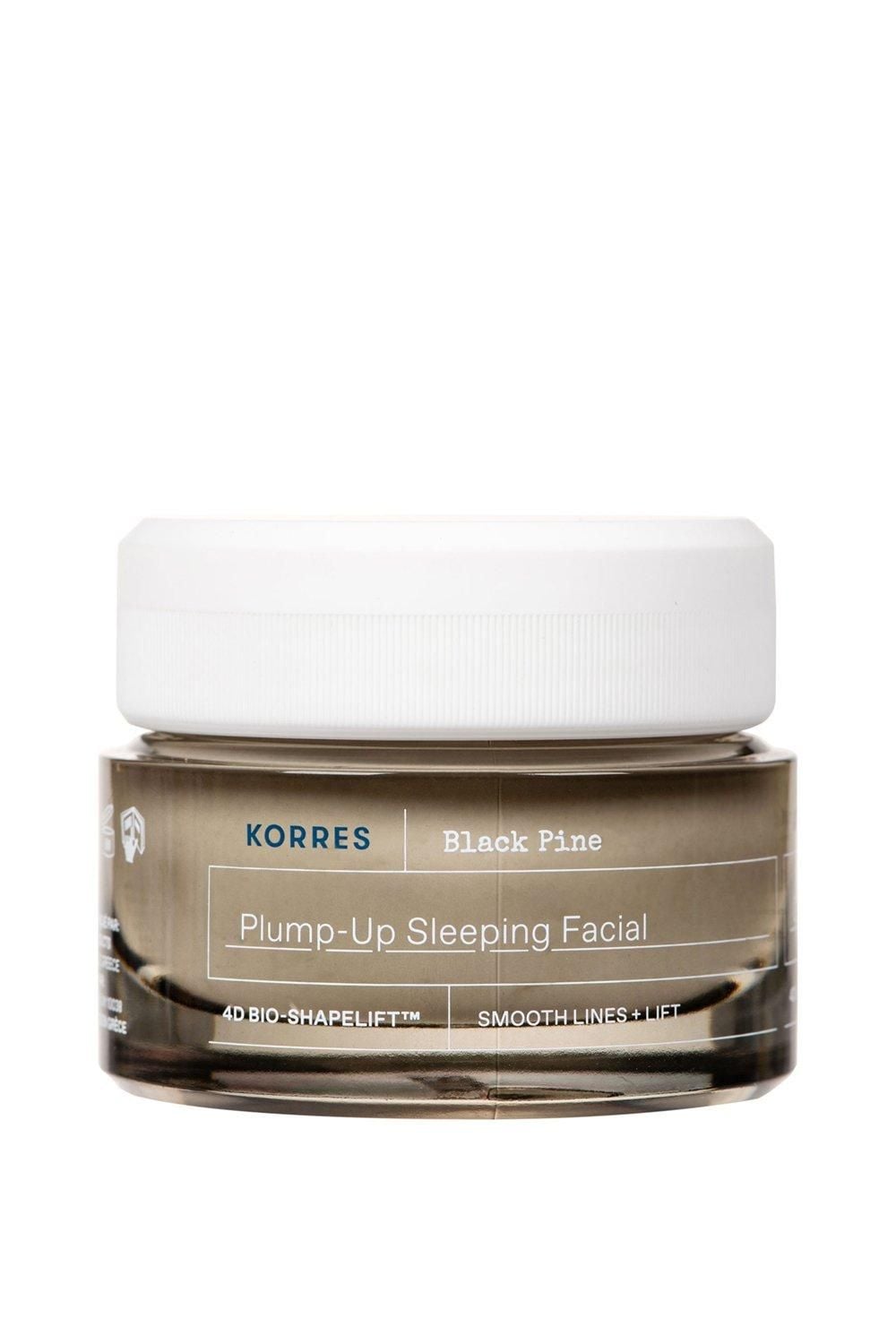 Korres Black Pine 4d Bioshapelift Plump-up Sleeping Facial Clear image 1