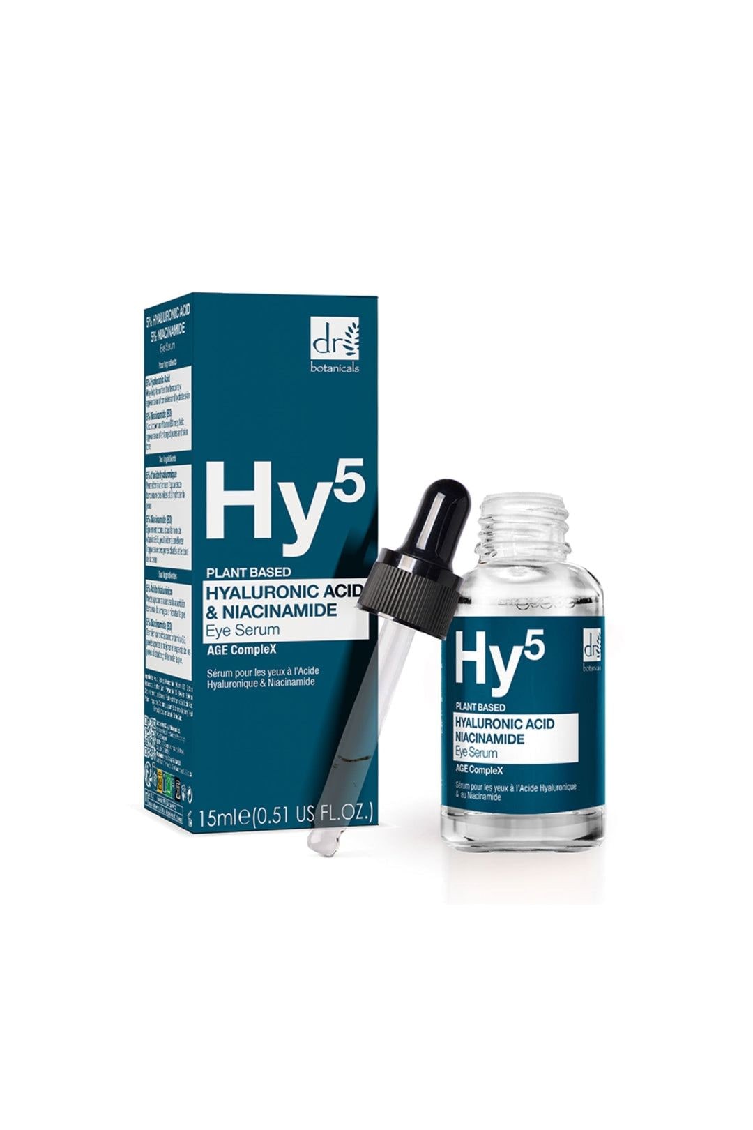 Dr. Botanicals Hyaluronic Acid 5% & Niacinamide 5% Eye Serum 15ml image 1